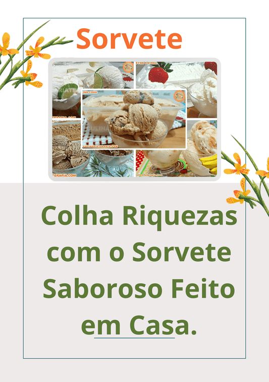 Sorvete Caseiro Lucrativo Fácil Apostila Fácil