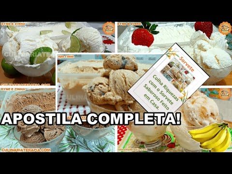 Sorvete Caseiro Lucrativo Fácil Apostila Fácil